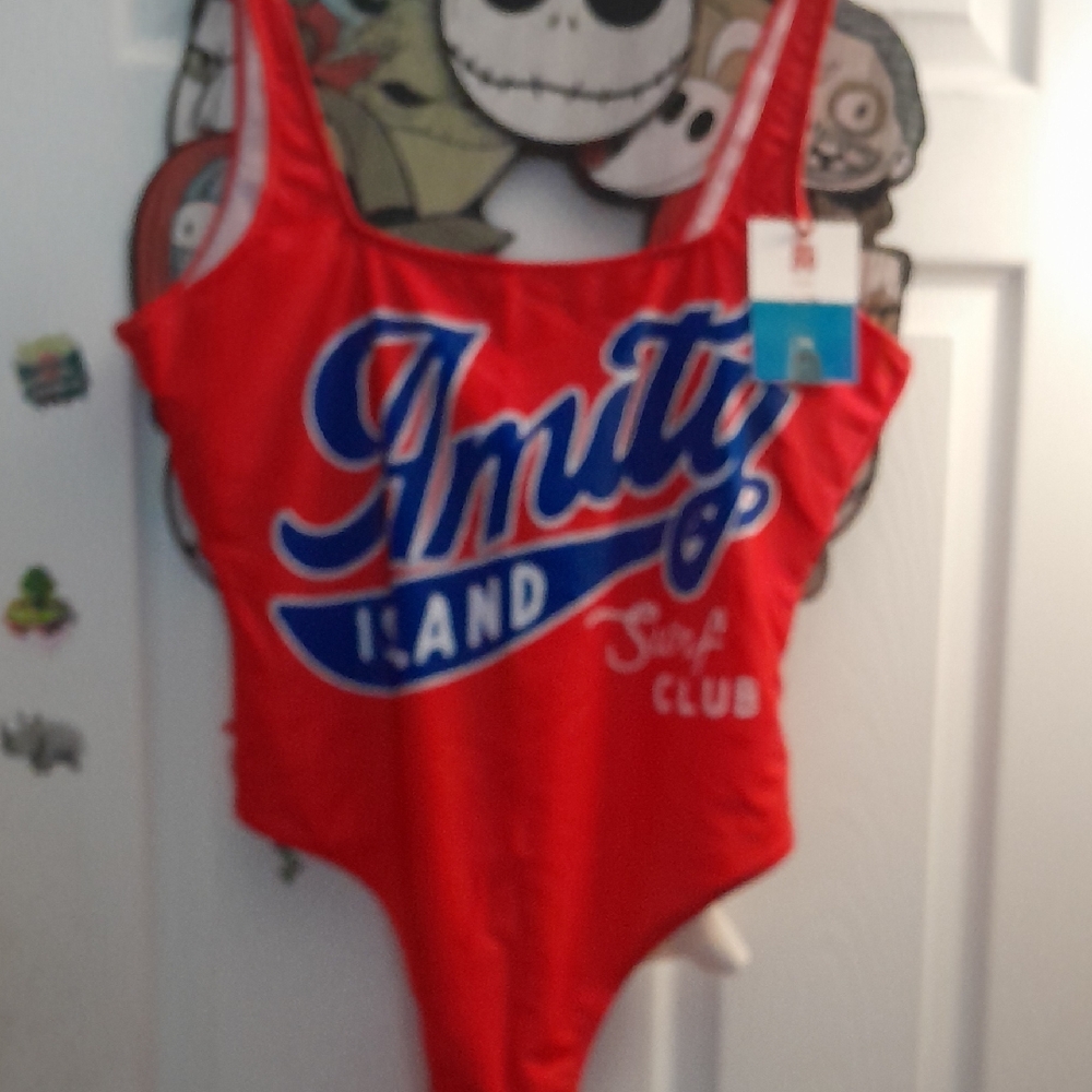 NWT Cakeworthy JAWS 50th Anniversary Swimsuit